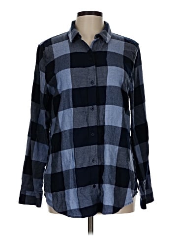 Banana Republic Factory Store Long Sleeve Button-Down Shirt (view 1)