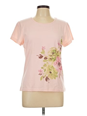 Liz Claiborne Short Sleeve T-Shirt (view 1)
