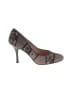 Beverly Feldman Paisley Black Heels Size 8 1/2 - photo 1