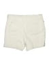 Gloria Vanderbilt Solid Ivory Khaki Shorts Size 18 - photo 2