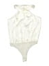 Lulus 100% Polyester Ivory Bodysuit Size S - photo 1