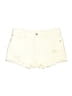 Levi's 100% Cotton Hearts Ivory Denim Shorts Size 29 waist - photo 1