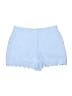 1901 100% Cotton Chevron-herringbone Blue Shorts Size 2 - photo 1