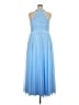 DB Studio 100% Polyester Blue Cocktail Dress Size 18 - photo 2