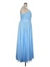 DB Studio 100% Polyester Blue Cocktail Dress Size 18 - photo 4