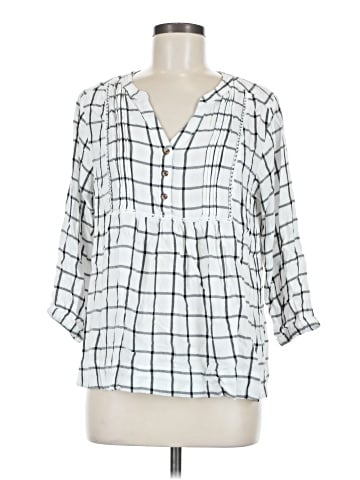Wrangler Jeans Co 3/4 Sleeve Blouse (view 1)