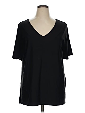 Ruby Ribbon Short Sleeve Top (view 1)