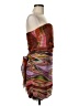 Elliatt Graphic Purple Cocktail Dress Size M - photo 4