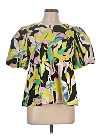 Crosby Short Sleeve Blouse (view 1)