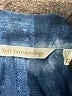 Soft Surroundings 100% Linen Tie-dye Blue Blazer Size L - photo 6