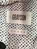 Grayson 100% Linen Polka Dots Silver Long Sleeve Blouse Size XS (1) - photo 7