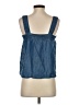 Current Air 100% Tencel Blue Sleeveless Blouse Size S - photo 2