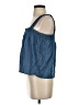 Current Air 100% Tencel Blue Sleeveless Blouse Size S - photo 5