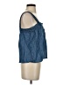 Current Air 100% Tencel Blue Sleeveless Blouse Size S - photo 4