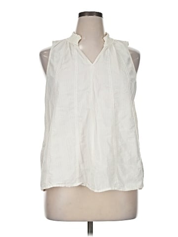 Elizabeth and James Sleeveless Blouse (view 1)