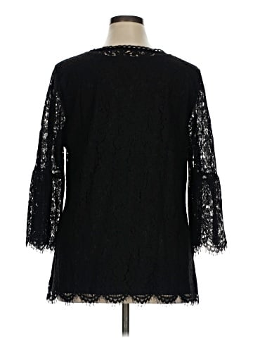 Isaac Mizrahi LIVE! 3/4 Sleeve Blouse (view 2)