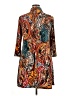 MSK Paisley Brown Casual Dress Size XL - photo 2