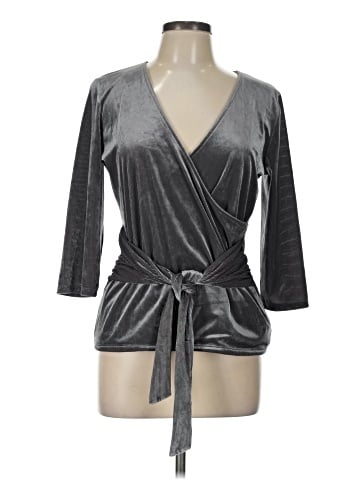Express One Eleven 3/4 Sleeve Top (view 1)