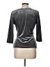 Express One Eleven Gray 3/4 Sleeve Top Size L - photo 2