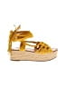 Sigerson Morrison Yellow Wedges Size 10 - photo 1