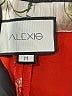 Alexis Print Red Casual Pants Size M - photo 6