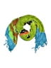 Unbranded Tropical Green Blue Scarf One size - photo 1