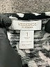 Weekends by Chico's 100% Cotton Animal Print Black Blazer Size Med (1) - photo 6
