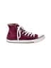 Converse Burgundy Sneakers Size 10 - photo 1