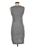 Leith Solid Gray Casual Dress Size M - photo 2