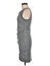 Leith Solid Gray Casual Dress Size M - photo 5
