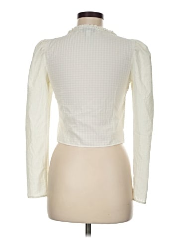 Topshop Long Sleeve Blouse (view 2)