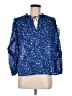Ulla Johnson Blue 3/4 Sleeve Blouse Size 8 - photo 1
