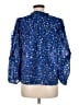 Ulla Johnson Blue 3/4 Sleeve Blouse Size 8 - photo 2