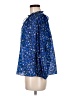 Ulla Johnson Blue 3/4 Sleeve Blouse Size 8 - photo 5
