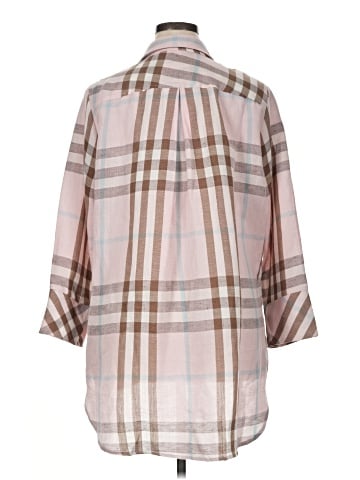 Boho Chic Long Sleeve Button-Down Shirt (view 2)