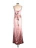 Unbranded 100% Polyester Pink Cocktail Dress Size 4 - photo 2