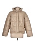 7 For All Mankind 100% Polyurethane Solid Tan Snow Jacket Size L - photo 1
