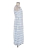 Unbranded Stripes Blue Casual Dress Size 6 (estimated) - photo 4