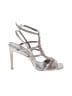 Donald J Pliner Metallic Silver Tan Heels Size 10 - photo 1