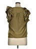 Ramy Brook 100% Polyester Green Short Sleeve Blouse Size XL (estimated) - photo 2