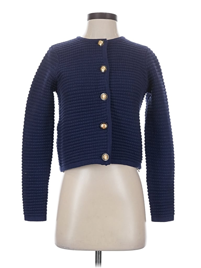 Pre-owned Lulus Cardigan Sweater In Blue