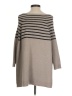 360 Sweater 100% Cashmere Tan Poncho Size S - photo 2