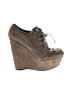 Stuart Weitzman 100% Leather Gray Tan Ankle Boots Size 10 1/2 - photo 1