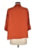 J by Joie 100% Polyester Orange 3/4 Sleeve Blouse Size M - photo 2