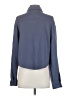 Happily Grey Blue Long Sleeve Button-Down Shirt Size S - photo 2