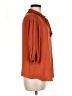 J by Joie 100% Polyester Orange 3/4 Sleeve Blouse Size M - photo 4