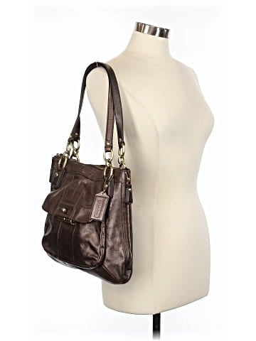 Coach Leather Shoulder Bag (view 2)