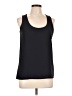 Ann Taylor 100% Polyester Black Sleeveless Top Size M - photo 1