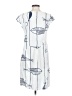 New Collection Graphic White Casual Dress Size S - photo 2