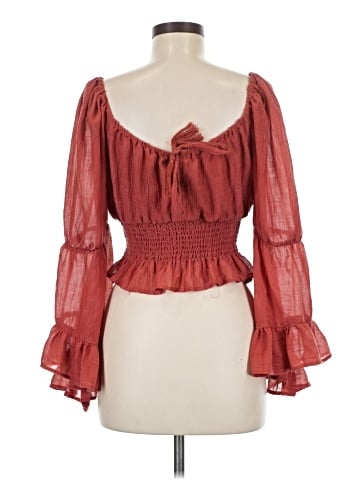 Blush 3/4 Sleeve Blouse (view 2)